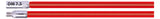 RUNPOTEC Runpo Stick 2x1m rot/hart 10045