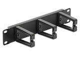 Delock 10″ Kabelmanagement Panel schwarz