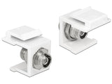 Delock Keystone Modul FC Simplex Buchse > Buchse weiß