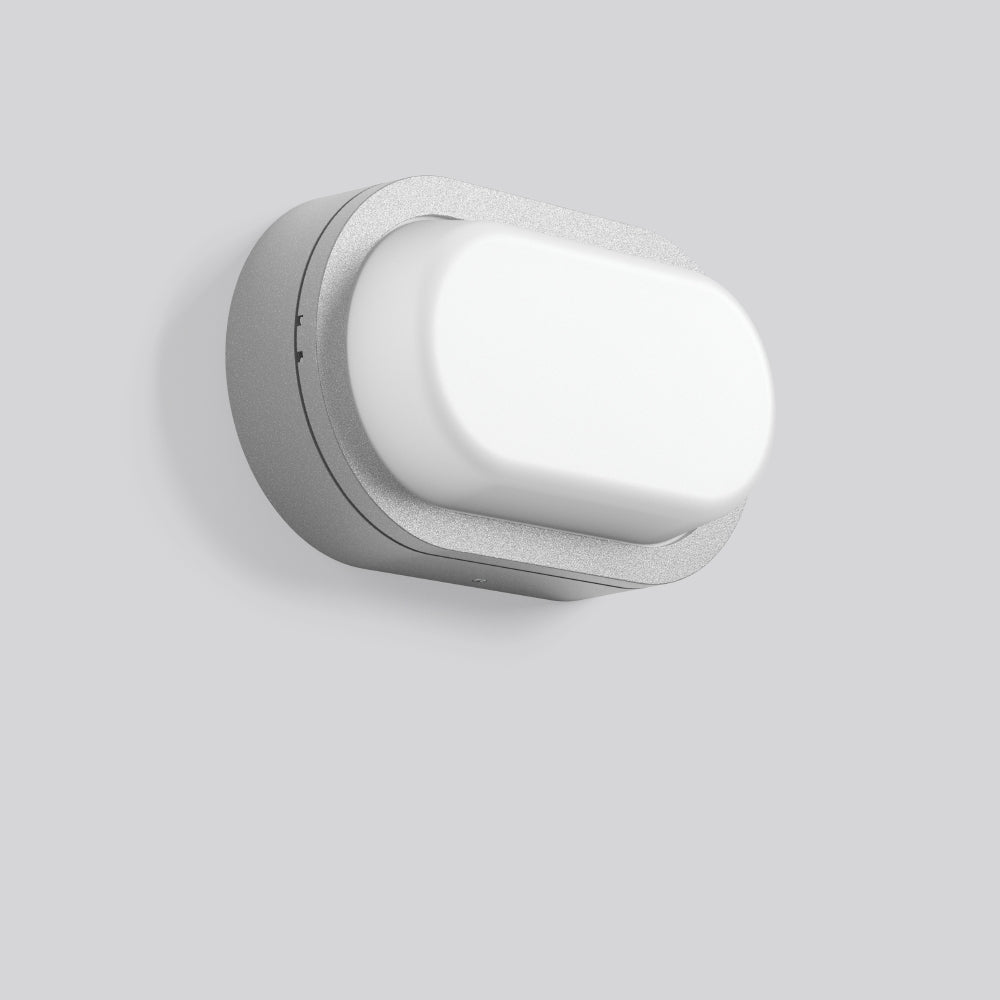 RZB LED-Ovalanbauleuchte 12W 3000K 680lm AluLux 582062.004 si
