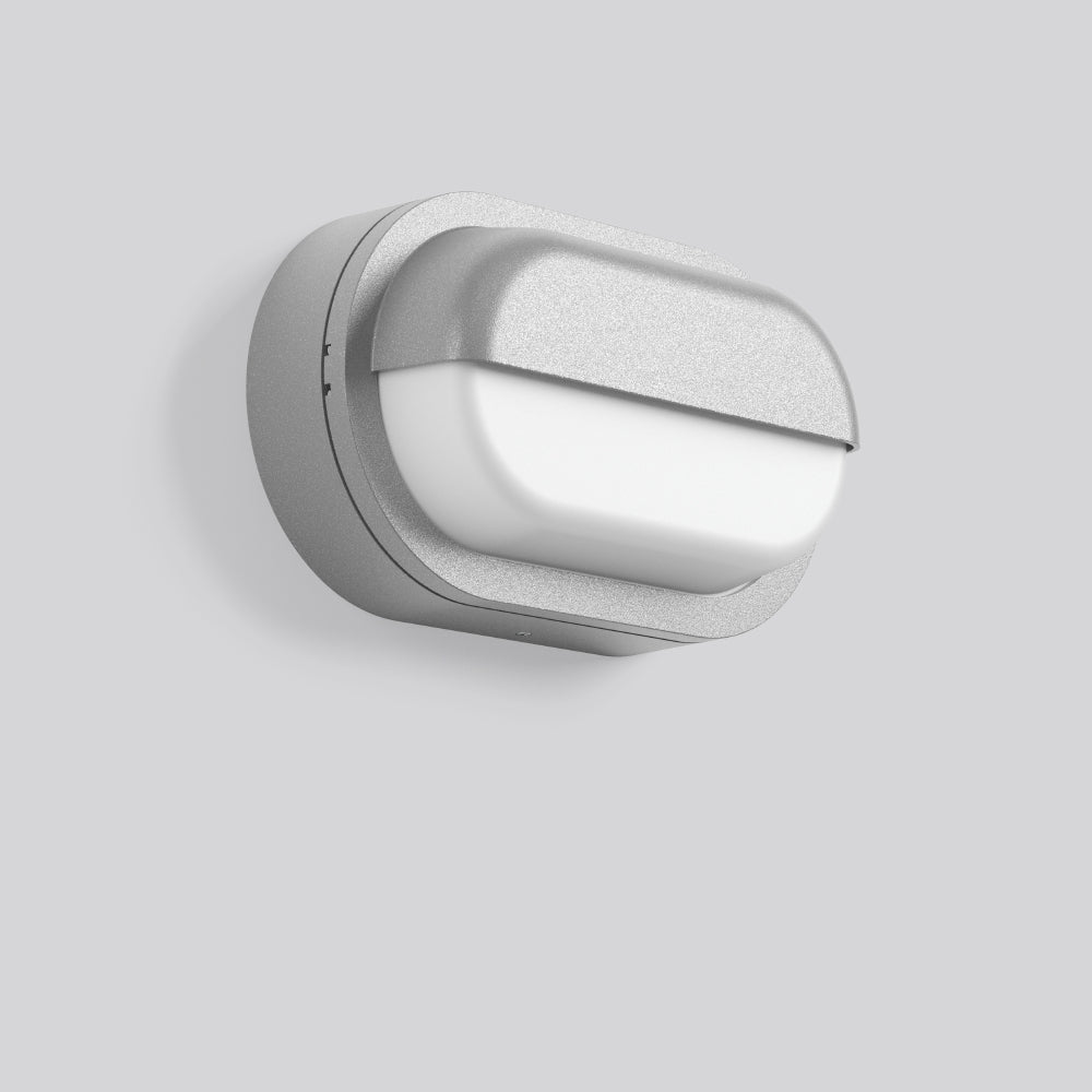 RZB LED-Ovalanbauleuchte 12W 3000K 290lm AluLux 582066.004 si