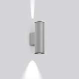 RZB LED-Up/Down Leuchte 13-28W 3000K si Cyl PRO 582099.004.76 1750lm Konv DALI