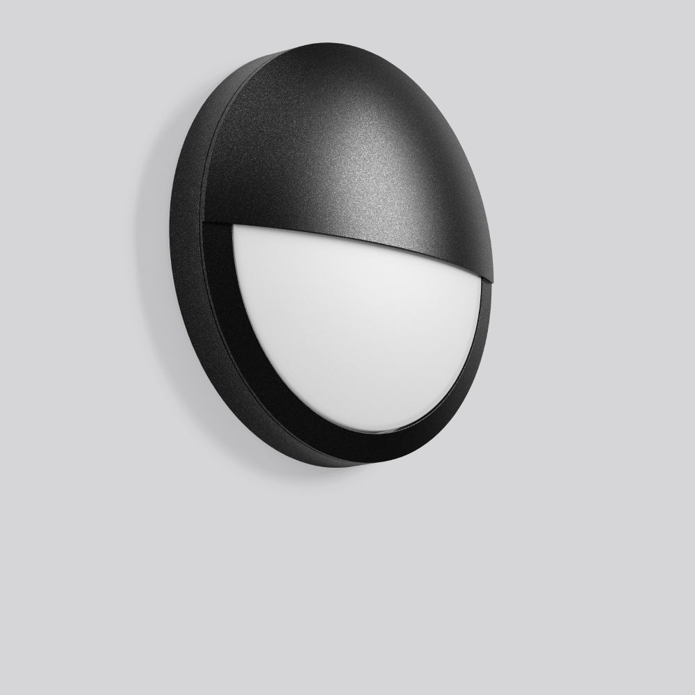 RZB LED-Wandanbauleuchte 9,5-26W 1550lm ROUNDED 582108.0031.76 3000-4000K anth