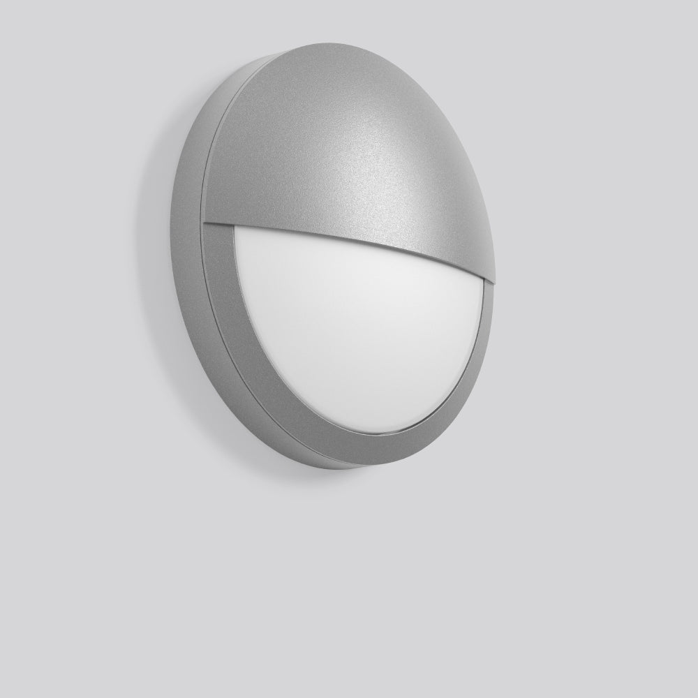 RZB LED-Wandanbauleuchte 4,5-10W 590lm ROUNDED 582108.004.25 3000-4000K si