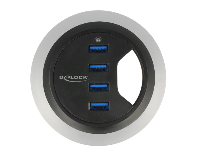 Delock Tisch-Hub 4 Port USB 5 Gbps