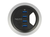 Delock Tisch-Hub 4 Port USB 5 Gbps