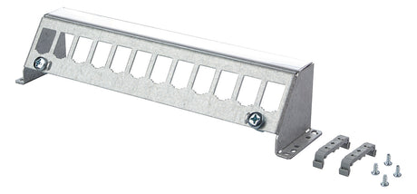 METZ CONNECT Modulträger Hutschiene 130927-1200-E 12Ports 53,5x239x52mm