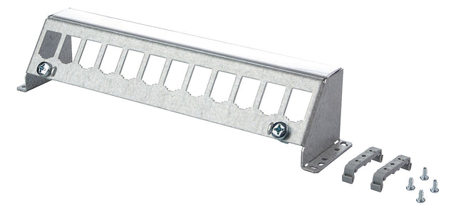 METZ CONNECT Modulträger Hutschiene 130927-1200-E 12Ports 53,5x239x52mm