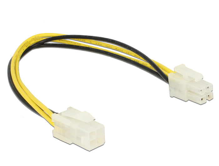 Delock Verlängerungskabel P4 4 Pin Stecker > P4 4 Pin Buchse 30 cm
