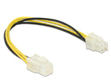 Delock Verlängerungskabel P4 4 Pin Stecker > P4 4 Pin Buchse 30 cm