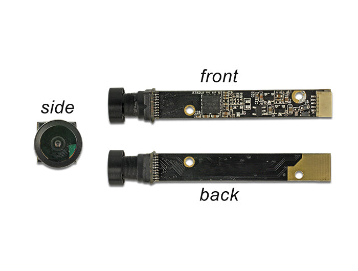 Delock USB 2.0 Kameramodul 5,04 Megapixel Optik seitlich 80° V5 Fixfokus