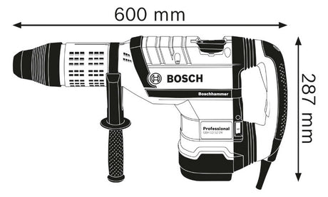 BOSCH-EW Bohrhammer 1700W SDSmax 11,5kg Professional GBH 12-52 DV Beton= 52mm