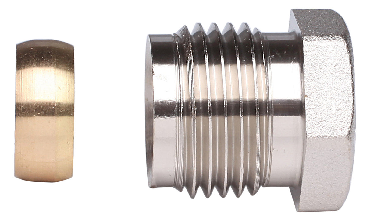 Klemmverbinder R 1/2 AG auf 15mm für Stahl- und Kupferrohre