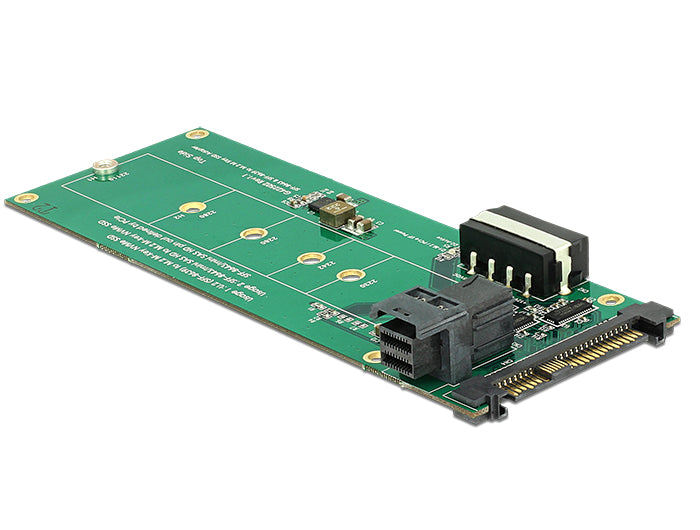 Delock Konverter U.2 SFF-8639 / SFF-8643 NVMe > 1 x M.2 Key M