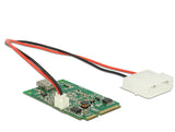 Delock Mini PCIe I/O PCIe full size 1 x USB Type-C™ 3.1 Gen 2 Buchse
