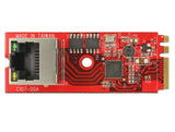 Delock Konverter M.2 Key A+E Stecker > 1 x RJ45 Gigabit LAN Port vertikal