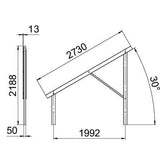 BETTERMANN PV-Montagesystem 30° Boden ST VT 30S FT