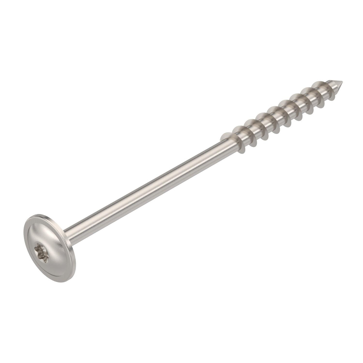 BETTERMANN Tellerkopfschraube TX T40 VA TKS 8x120 A2 5,2x120mm L120mm unbeh
