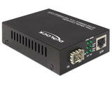 Delock Medienkonverter 10/100/1000Base-T zu 100/1000Base-X SFP