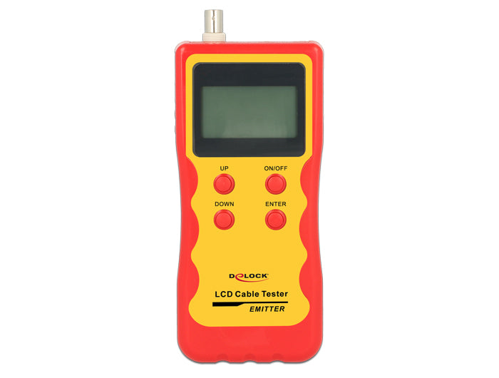 Delock LCD Kabeltester RJ45 / RJ12 / BNC / USB