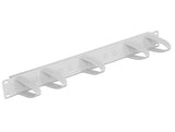 Delock 19″ Kabelmanagement Panel universal grau