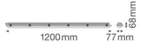 LEDVANCE LED-Feuchtraumleuchte 40W 4000K DP VAL 1200 40W 4000K IP65 4800lm gr