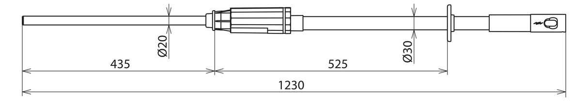 DEHN SE Spannungsprüfgerät 1p 20kV AC PHE3 20 S 50Hz akust/opt Eigenprüf