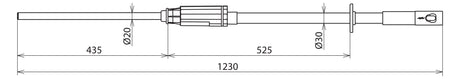DEHN SE Spannungsprüfgerät 1p 20kV AC PHE3 20 S 50Hz akust/opt Eigenprüf