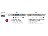 Delock USB Type-C™ 3.1 Dockingstation 4K 30 Hz
