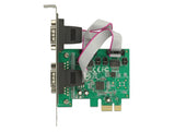 Delock PCI Express x1 Karte zu 2 x Seriell RS-232 High Speed 921K mit Spannungsversorgung