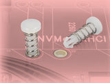 Delock Schnappniete für Kühlkörper - Set 10 Stück weiß