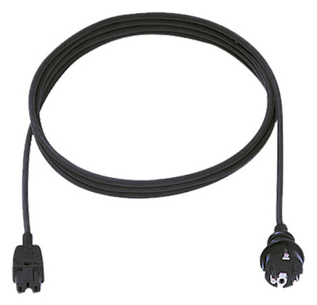 BACHMANN Netzanschlussleitung 2m 3x1qmm 372.174 10A sw IP20 0-155°C PVC