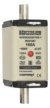 MERSEN NH-Sicherungseinsatz 160A NH00 gG NH00GG50V160-1 500VAC Kombik