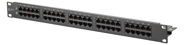 METZ CONNECT Patchpanel 50Ports 1HE Cat3 130886-0203-E 50Ports 44,45x482,6x172mm
