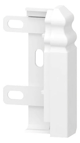 GGK Endstück SL-K 80mm re aws RAL9010 4D 20x80 BP-ES