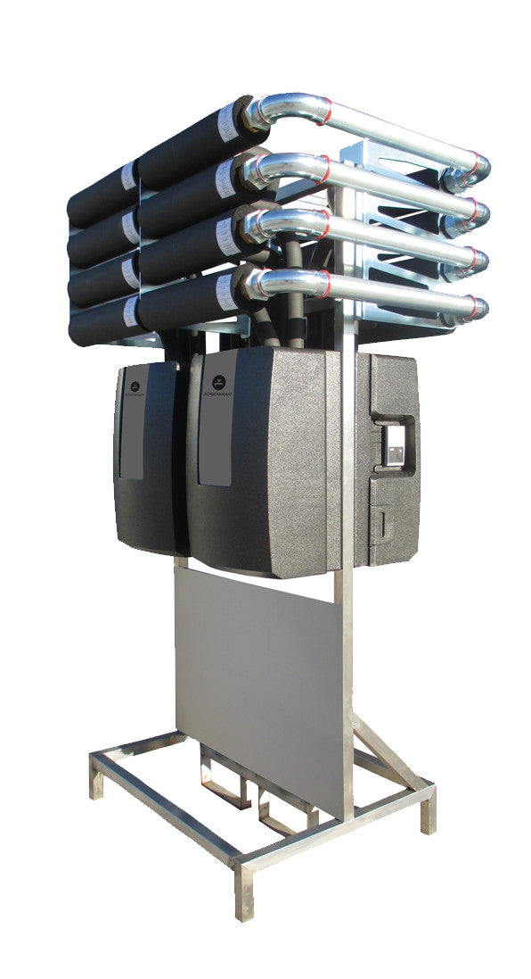 Sonnenkraft SK-Fresh Kaskade 160l Tower INOX | 2326