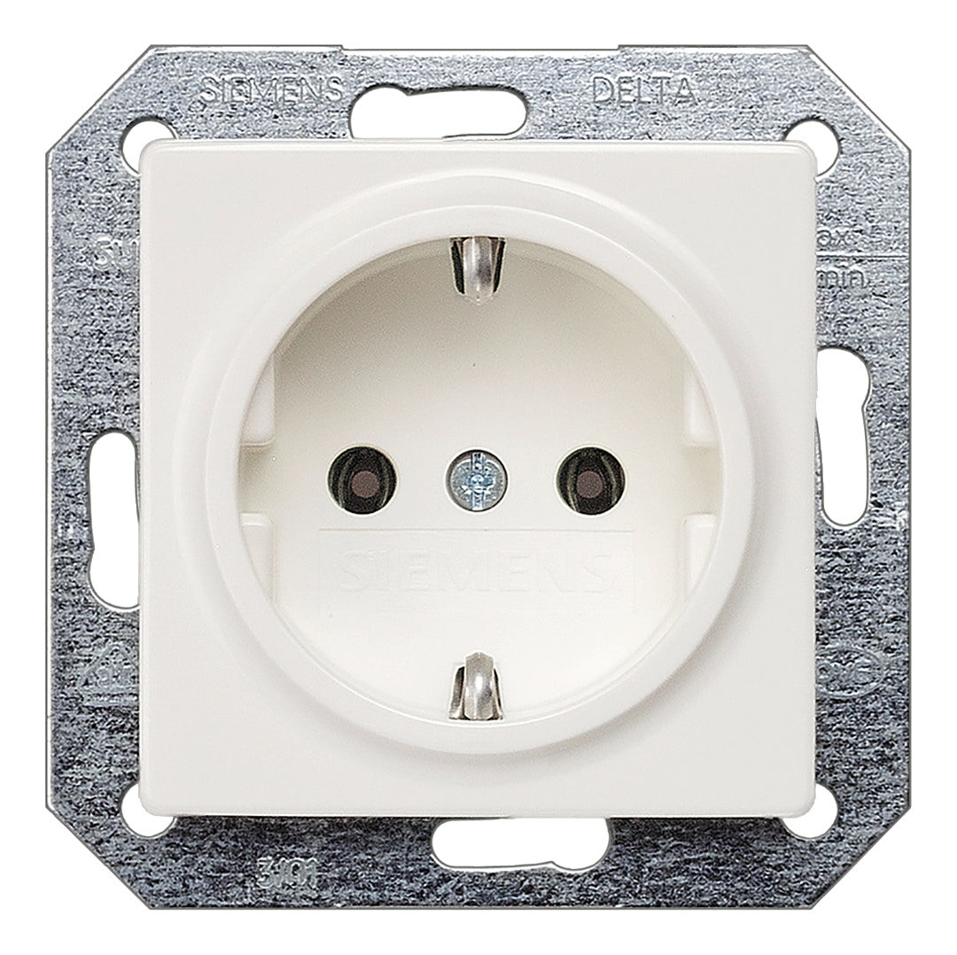 SIEMENS Steckdose 1f ti-ws glz UP IP20 DELTAi-system 5UB1511