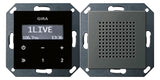 GIRA UP-Radio edst glz Basis+Geh-OT System 55 2280600
