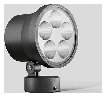 BEGA LED-Anbaustrahler 38,6W Konv DALI 84964 1LED graphit 4000K RGBW 2518lm mt