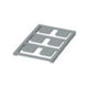 PHOENIX Klemmenmarkierung RM=22mm unbedr UC-EMLP (22X22) SR horiz