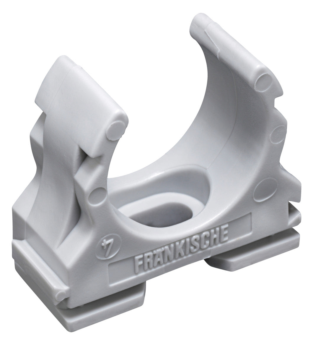 FRÄNKISCHE Befestigungsschelle Rohr Kst clipfix-UV 25 grau  25mm unbeh