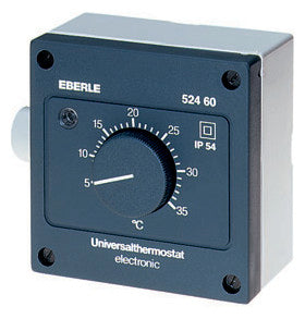EBERLE Raumthermostat 230V 10A Wechsler AZT-A 524 510 IP54 Widerstandssensor