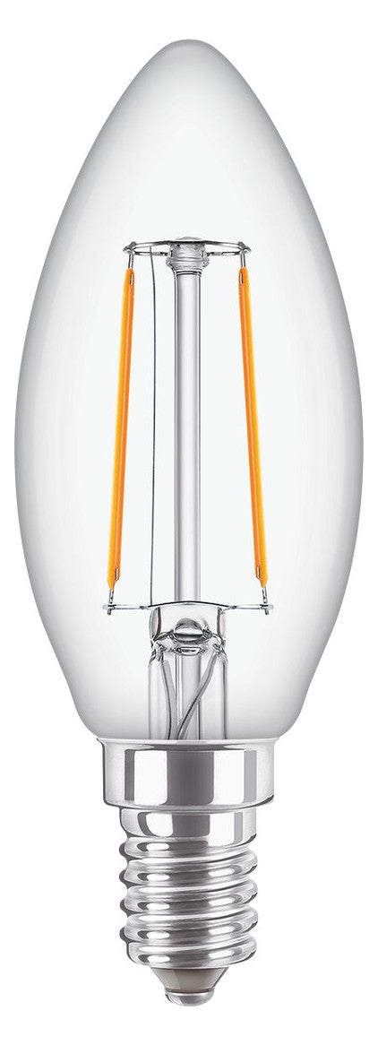 PHILIPS-LM LED-Kerzenlampe FM E14 B35 2W CorePro LEDCandleND 2-25W E14B35 82 2700