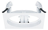 ZUMTOBEL Einbaurahmen ws Kst L160mm CARDAN CAR EVO M Q1 FRAME WH B160mm