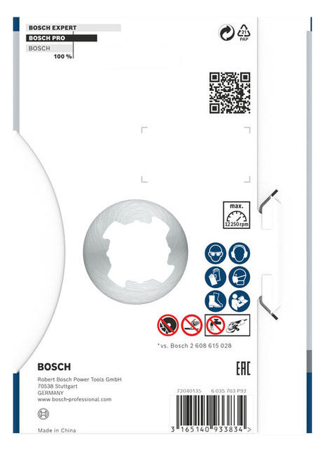 BOSCH-EW Diamant-Trennscheibe 125x10mm 2608615166 f.Backstein f.Beton Kst