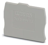 PHOENIX Abschlussplatte gr D-MPT 2,5