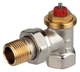 Honeywell Thermostatventilkörper FX Messing vernickelt, Eck, 3/8'' | V2000EFX10