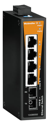 WEIDMÜLLER Switch Hutschiene IE-SW-BL05-4TX-1SC 4x10/100Mbps