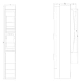 SIEMENS Sicherungsleiste NH3 3p 630A 3NJ4143-3BJ01 Abst.185mm Bolzen