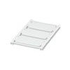 PHOENIX Klemmenmarkierung ws RM=60mm UC-EMLP (60X30) unbedr horiz